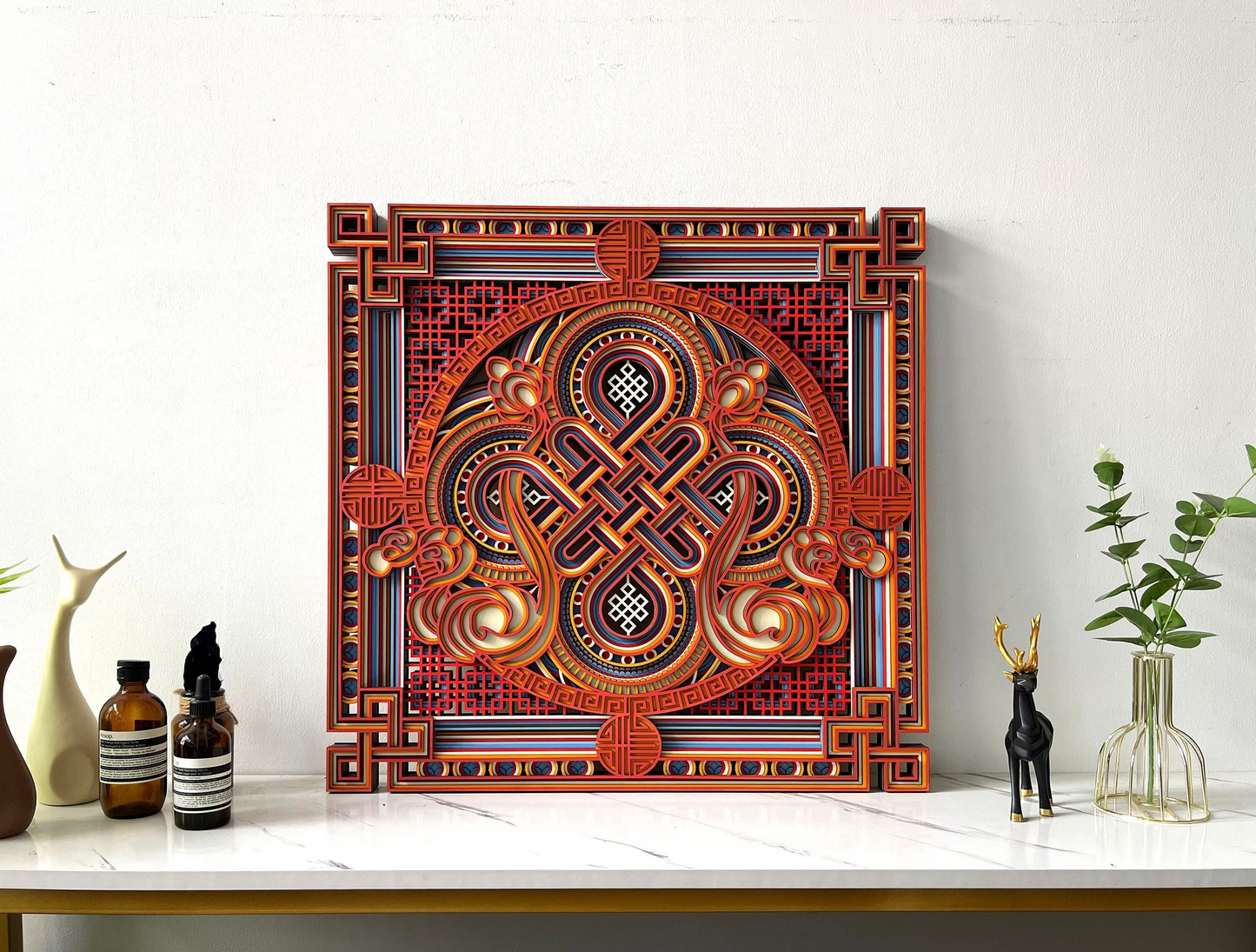 Peace Knot front view