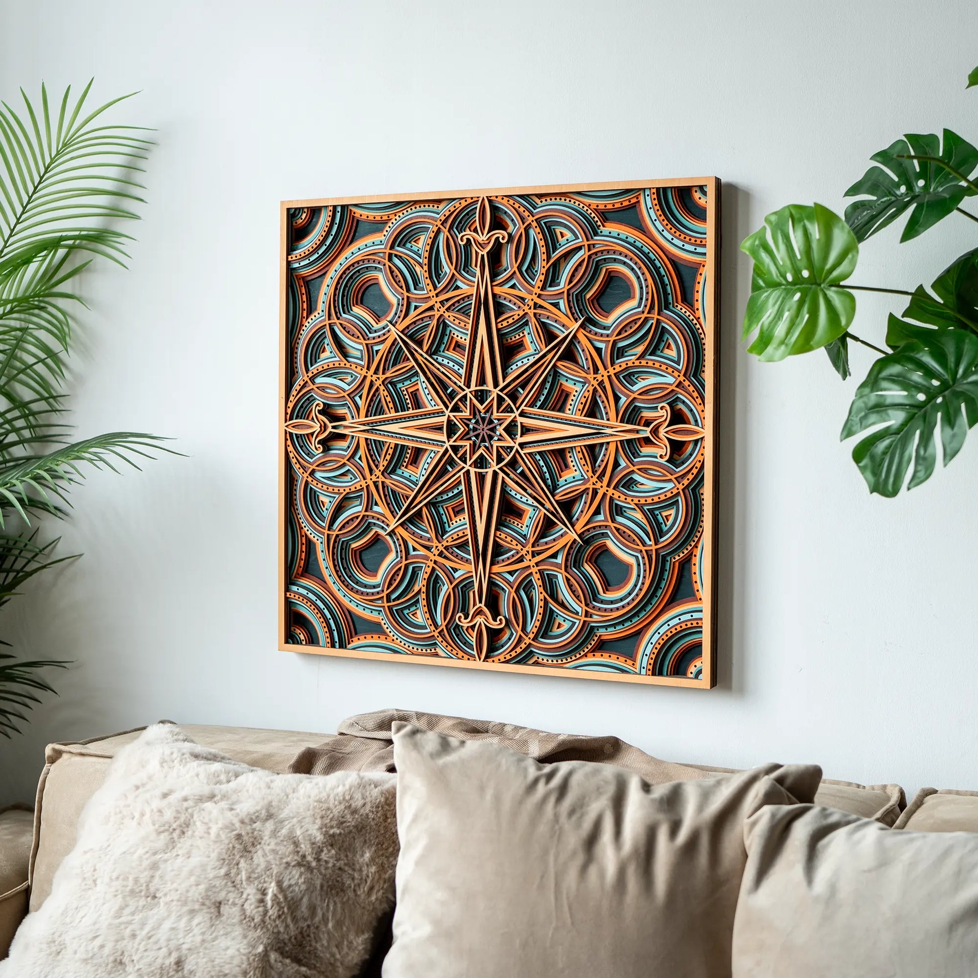 Astrolabe side elevation view