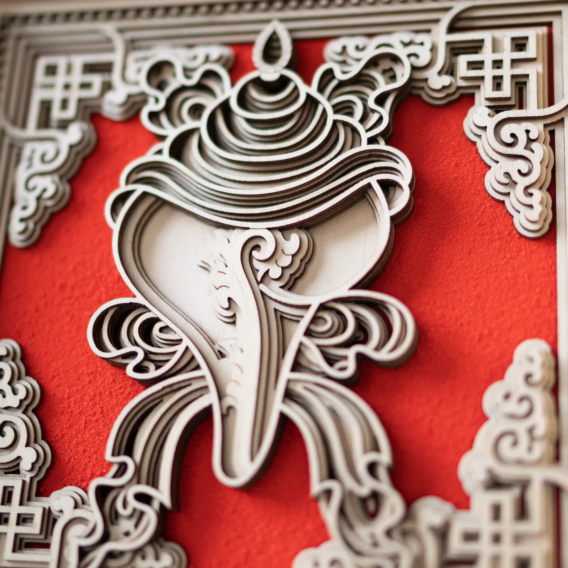 Auspicious Conch detail