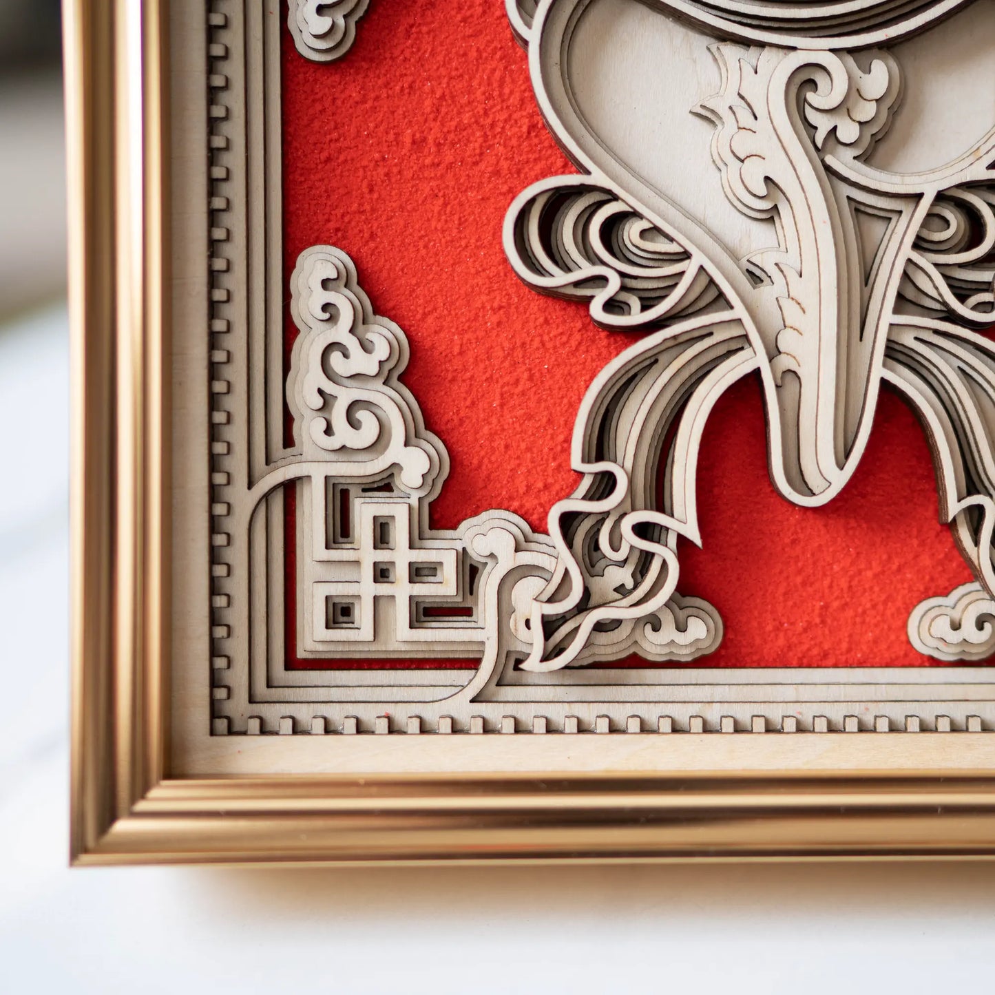 Auspicious Conch detail