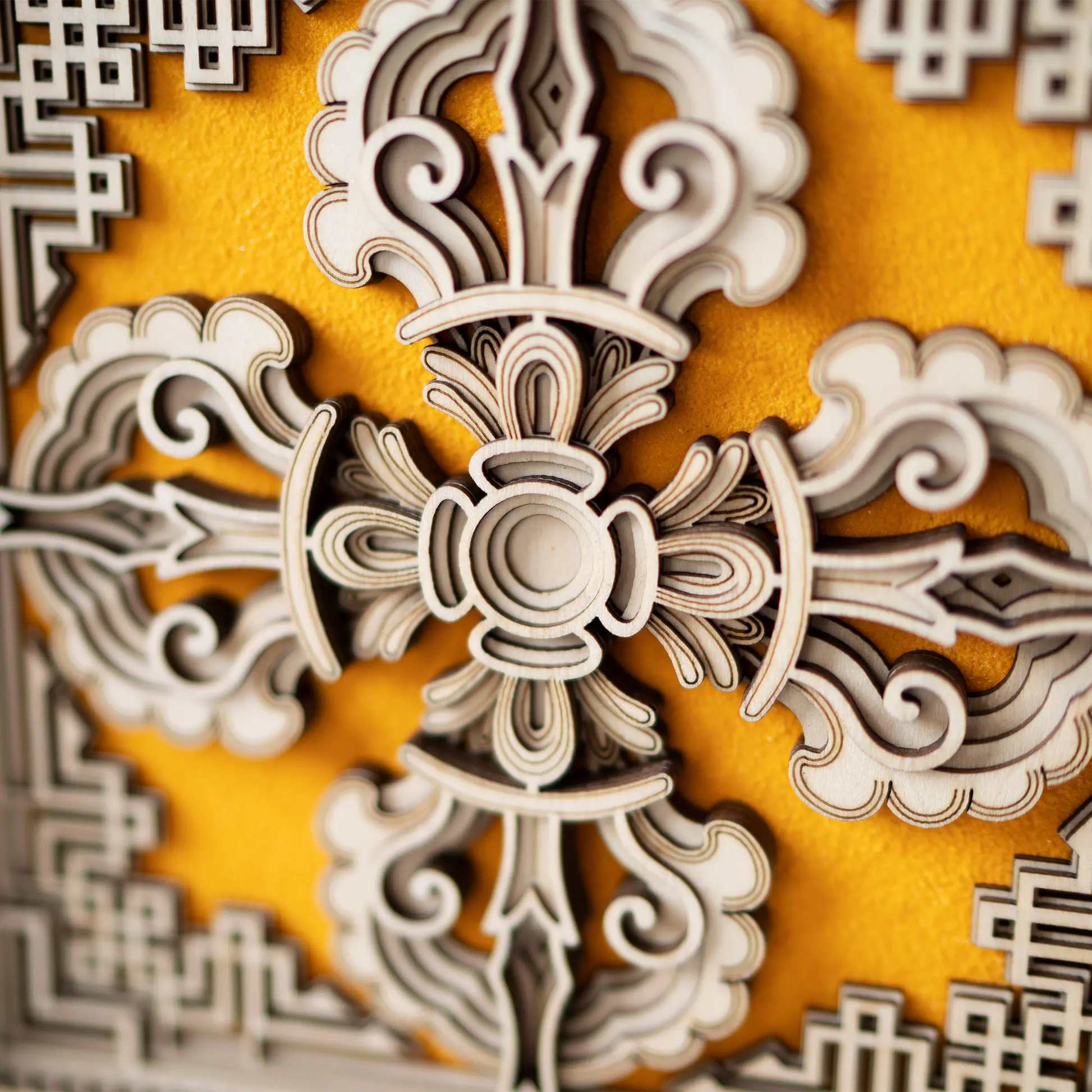 Auspicious Vajra detail