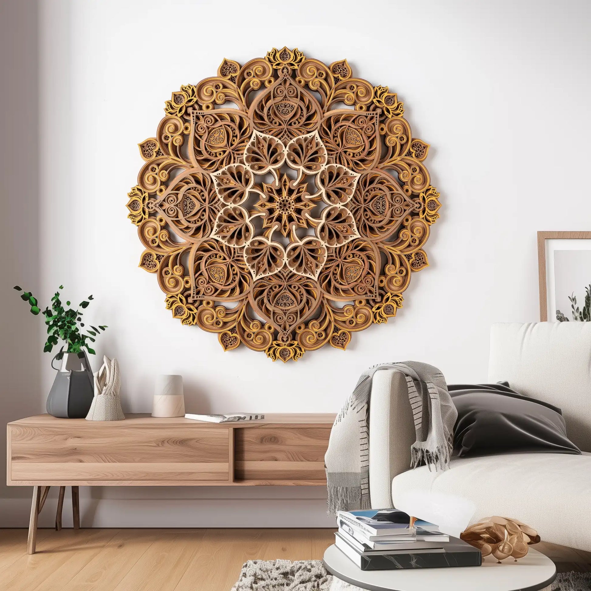 Bodhi Bloom Mandala Livingroom