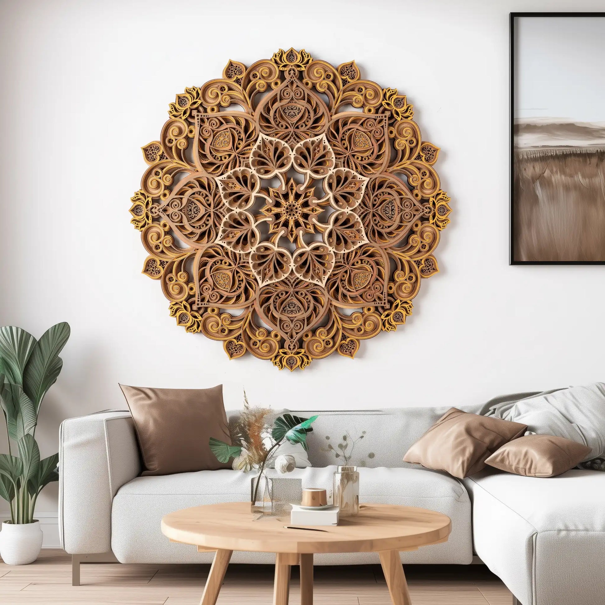 Bodhi Bloom Mandala Livingroom