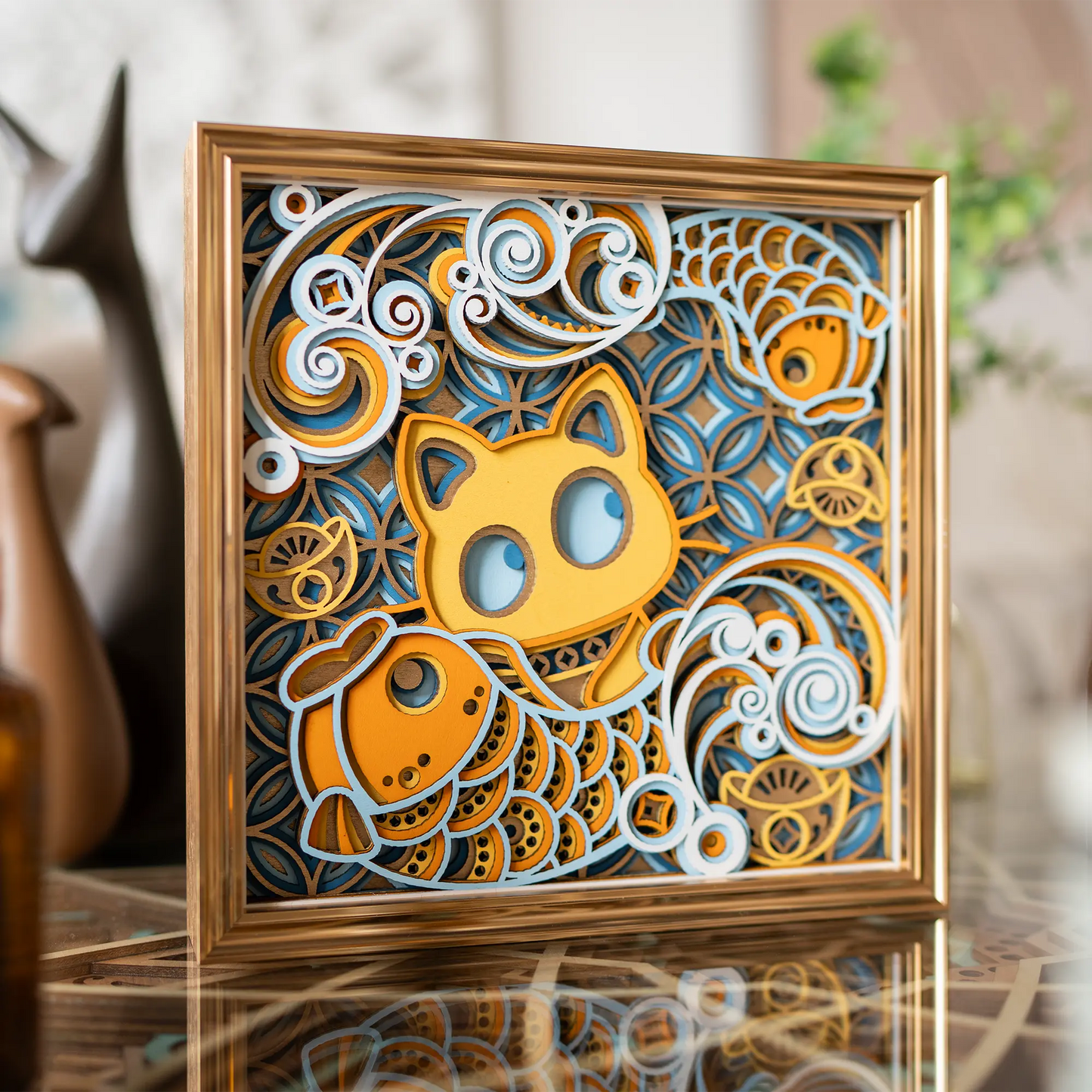 Cat Koi elevation view