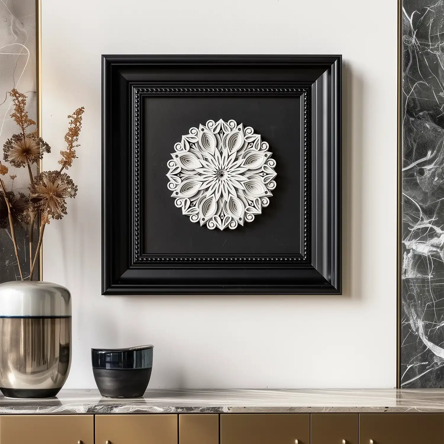 Mandala Art Livingroom