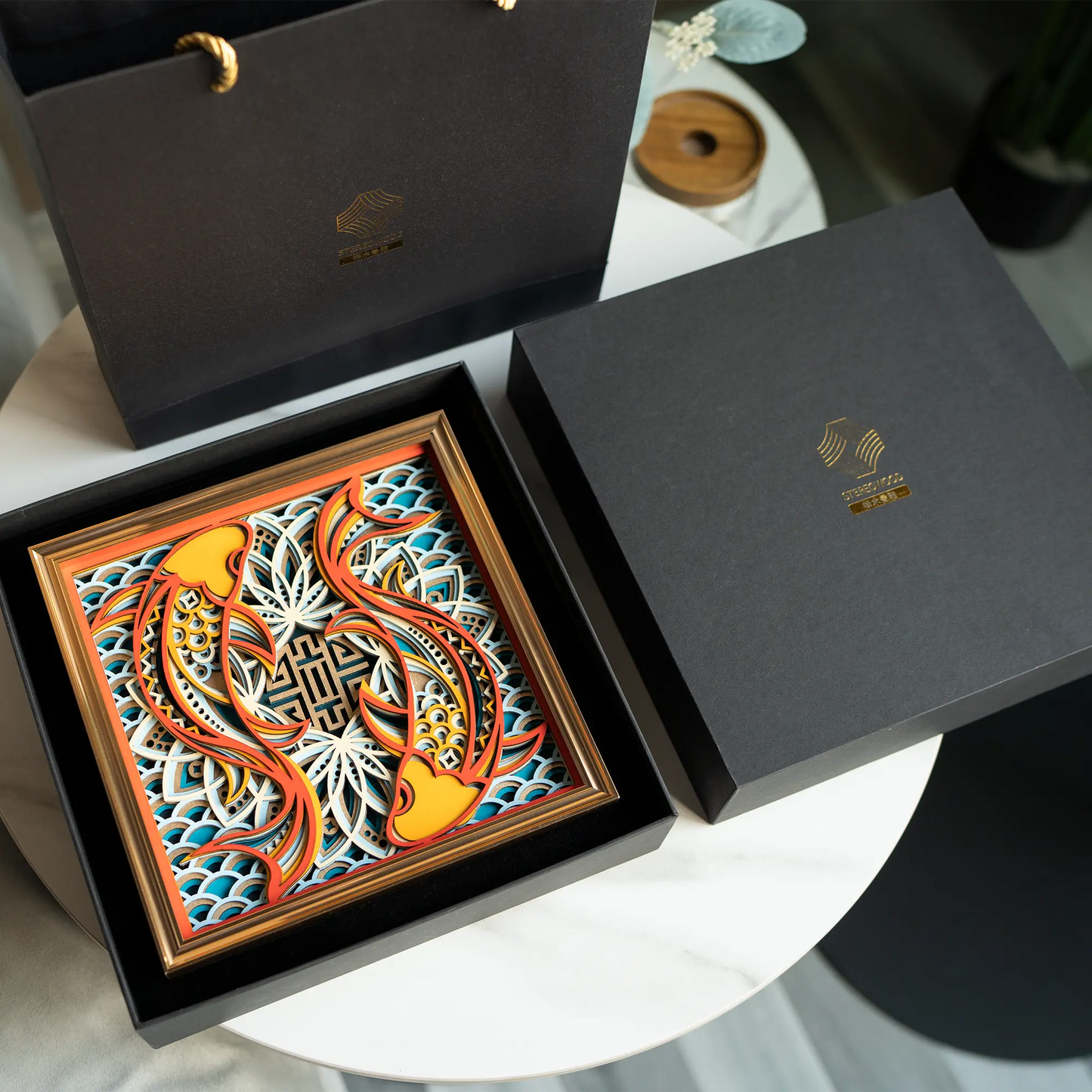Serene Koi gift packaging