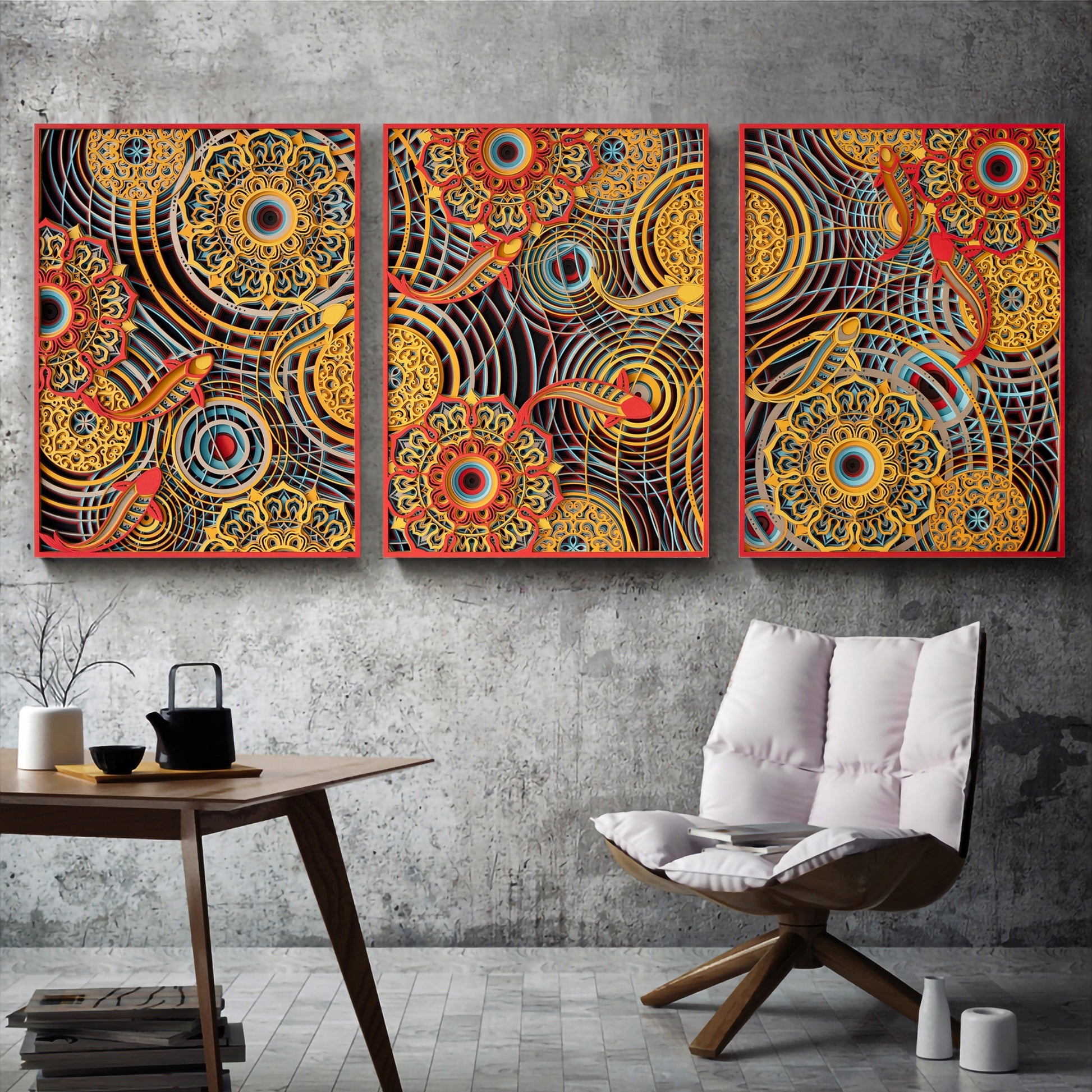 STEREOWOOD——『Koi 』 壁饰 STEREOWOOD