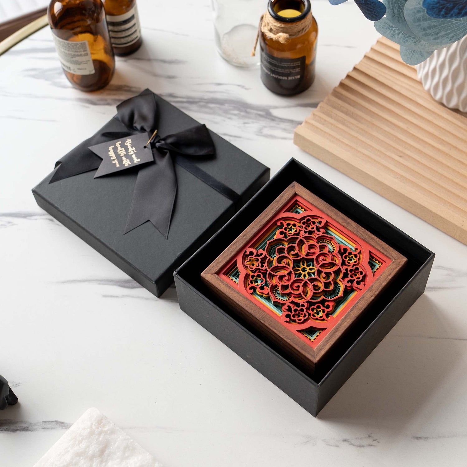 Four Harmony Ruyi Jewelry Box