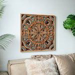 Astrolabe side elevation view