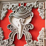 Auspicious Conch detail