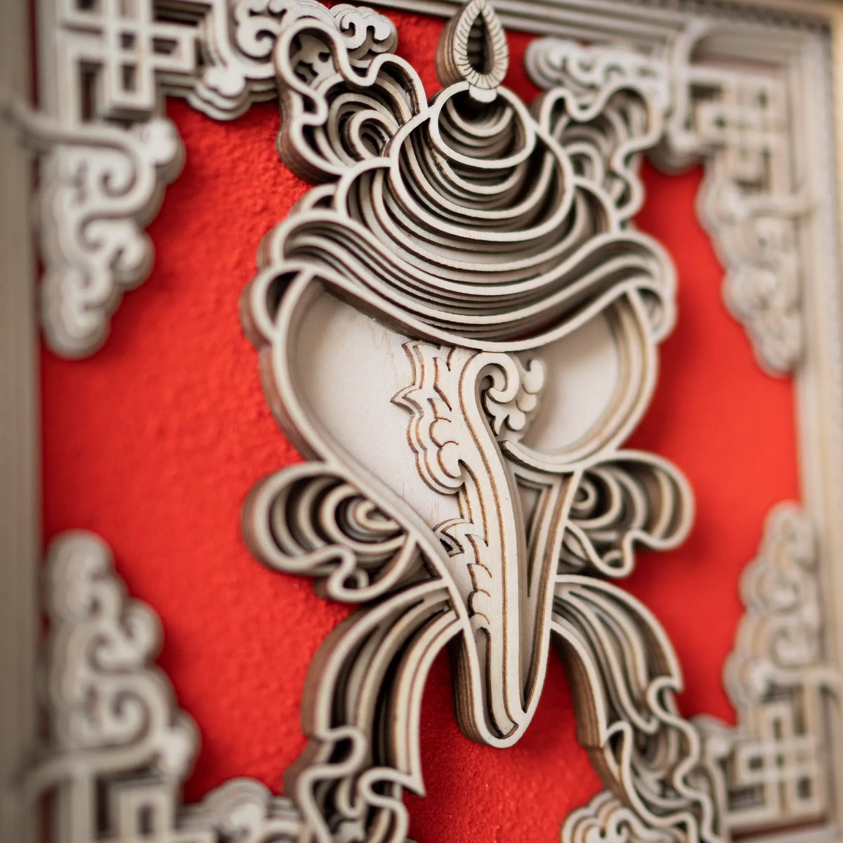 Auspicious Conch detail