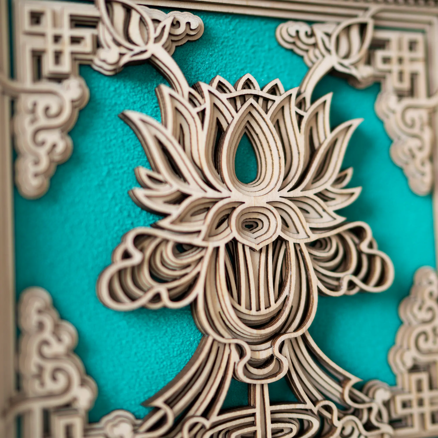 Auspicious Lotus detail