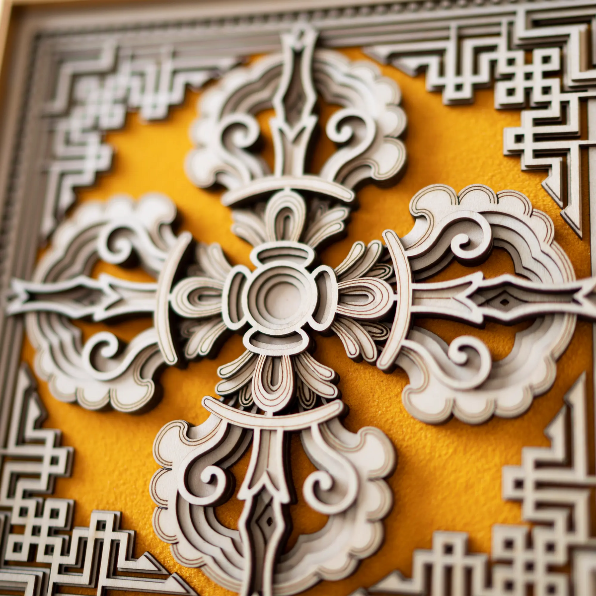 Auspicious Vajra detail