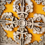 Auspicious Vajra detail