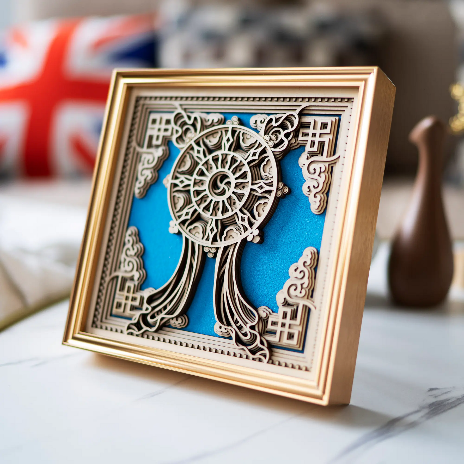 Auspicious Wheel elevation view