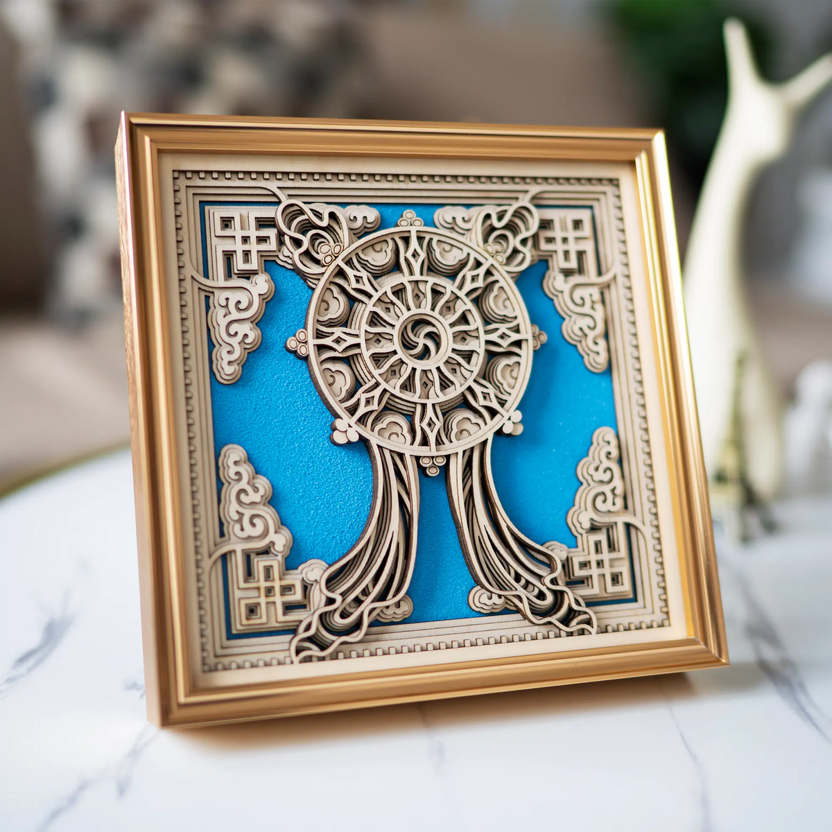 Auspicious Wheel elevation view