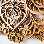 Bodhi Bloom Mandala detail