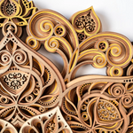 Bodhi Bloom Mandala detail