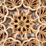 Bodhi Bloom Mandala detail