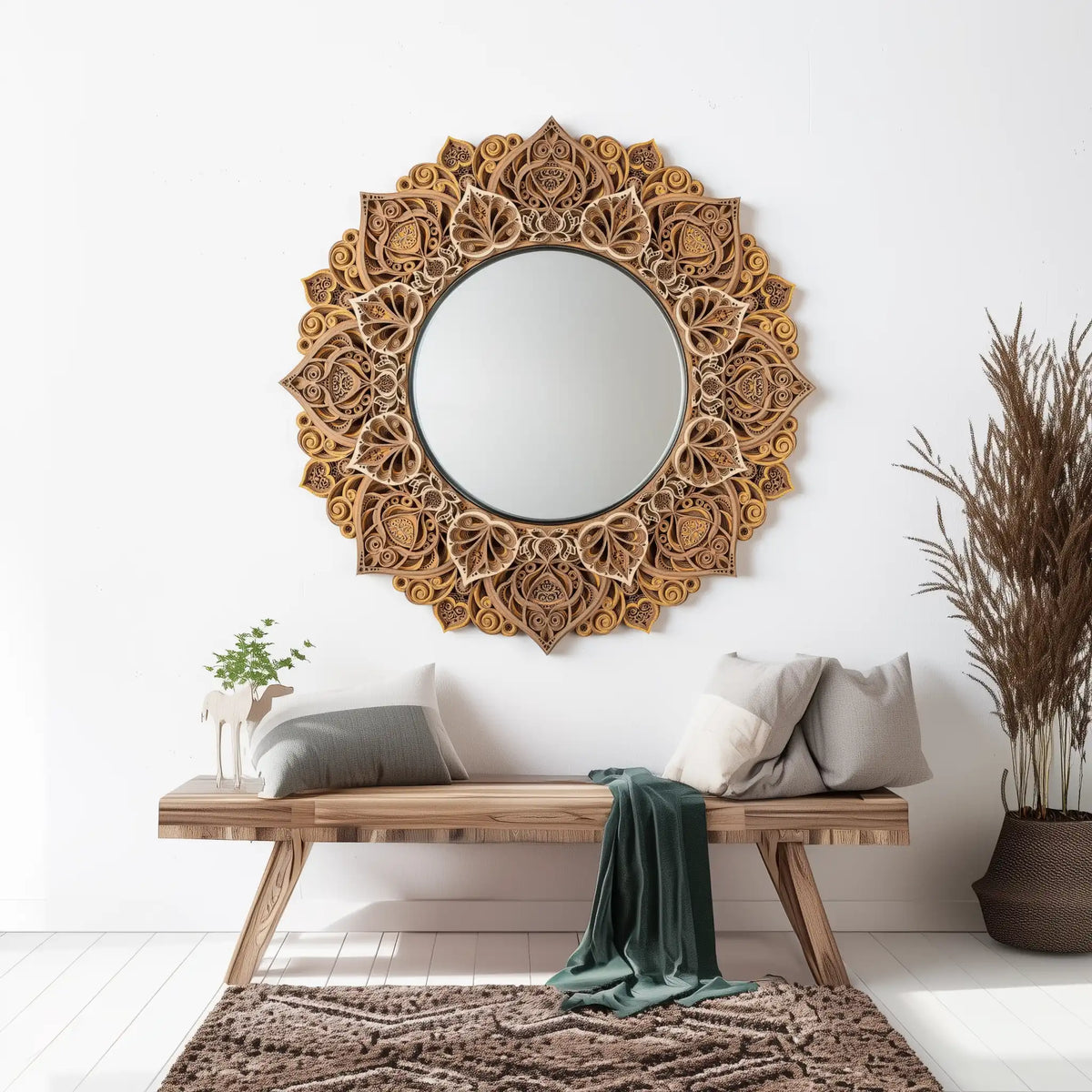 Bodhi Wall Mirror Livingroom