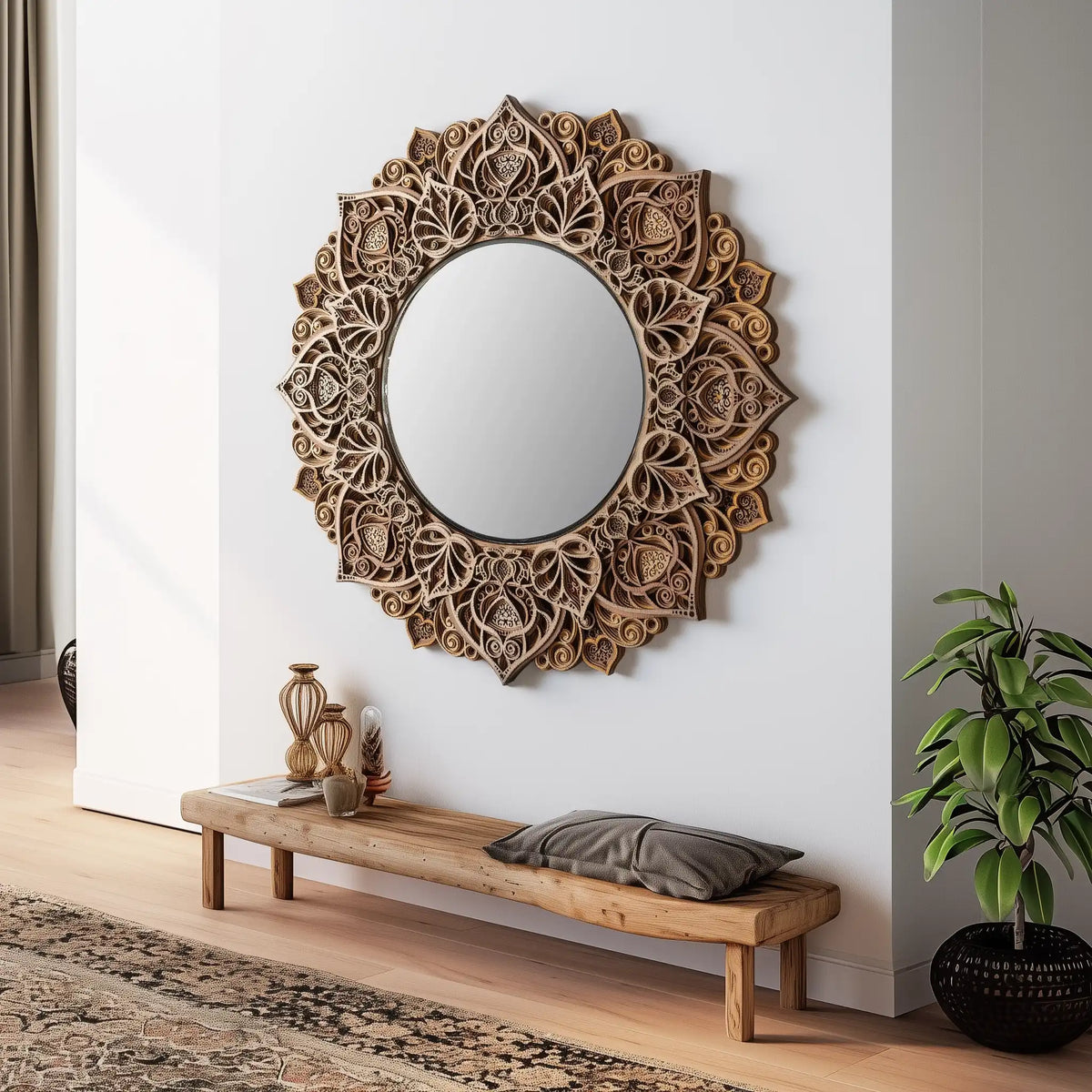 Bodhi Wall Mirror Livingroom