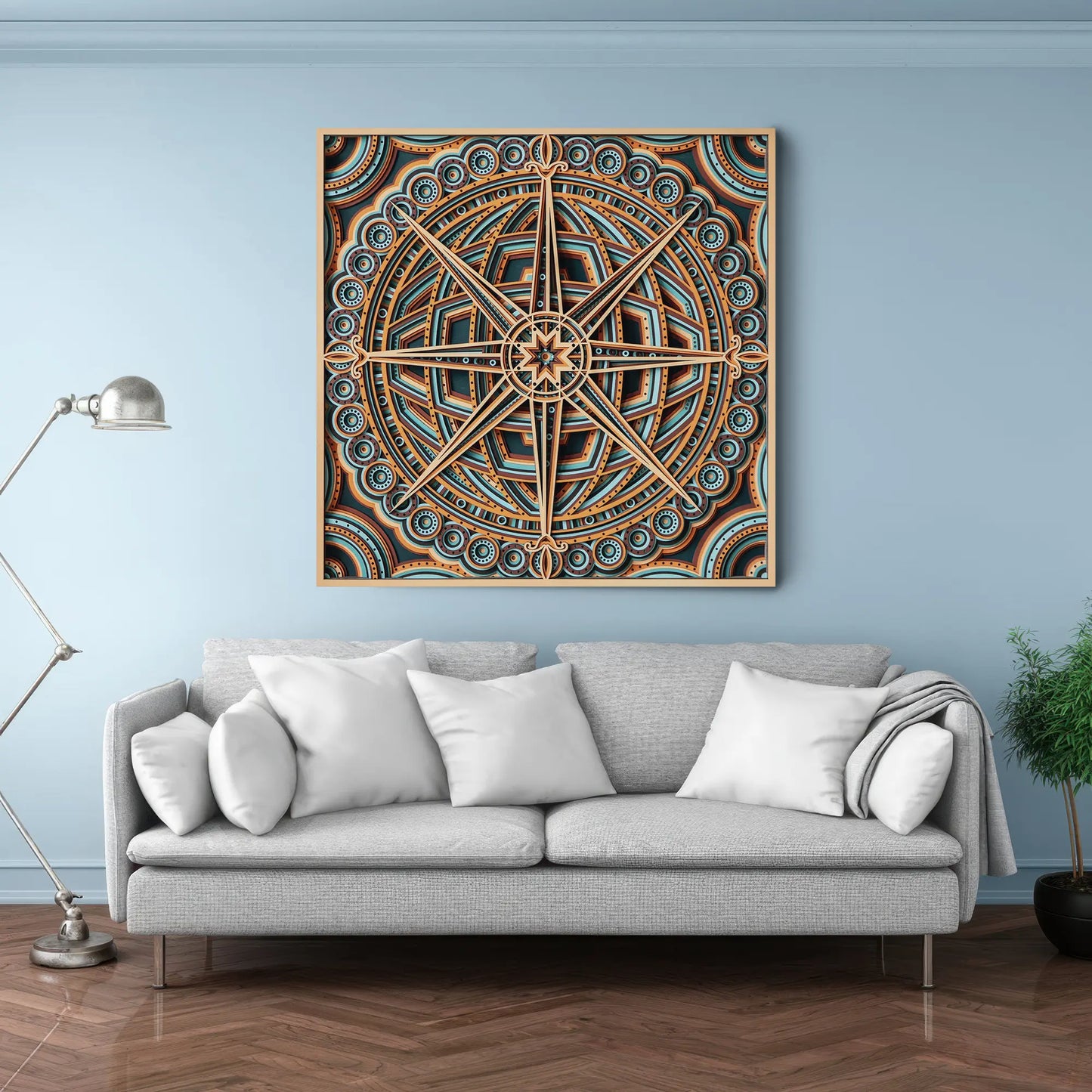 Celestial Map Livingroom