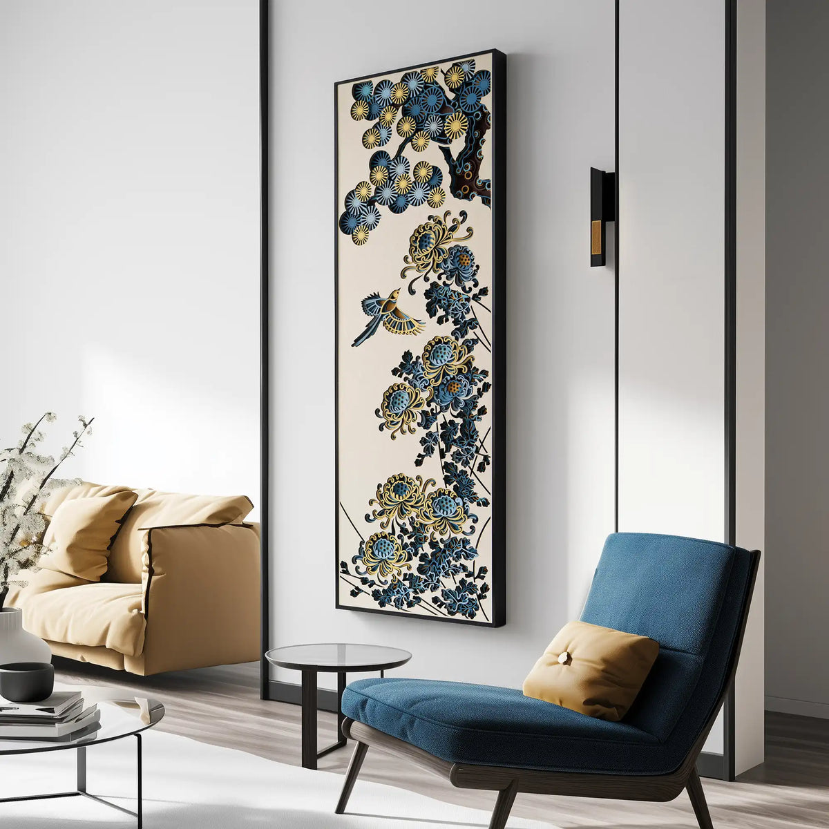 Chrysanthemum Livingroom