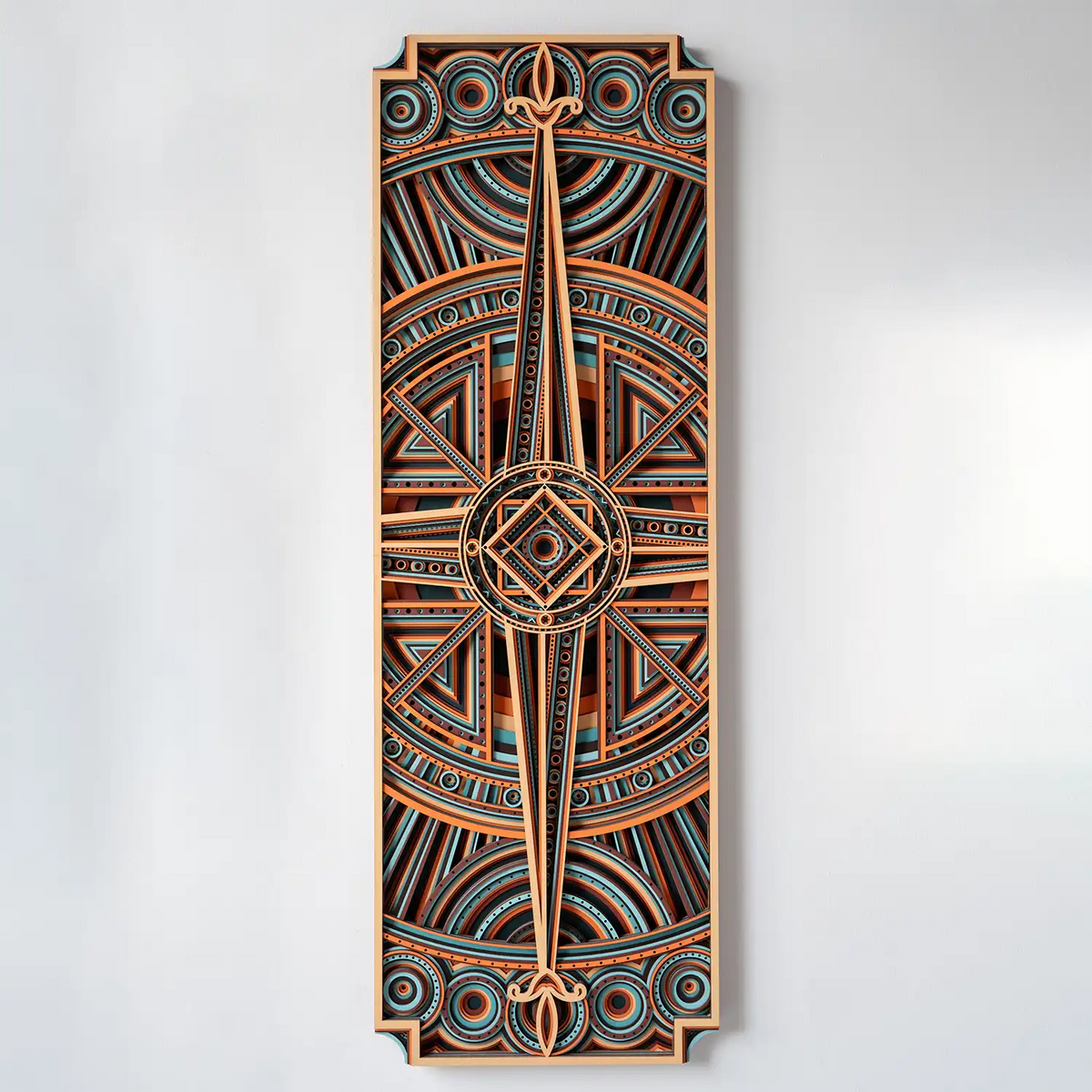 Compass front view B