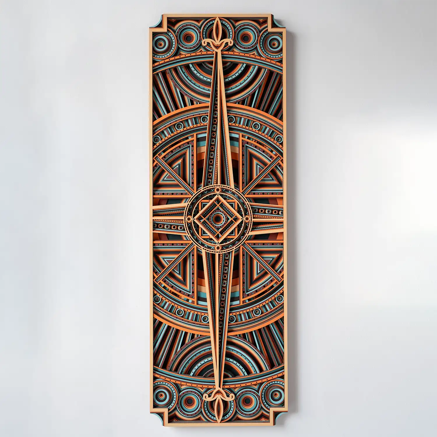 Compass front view B