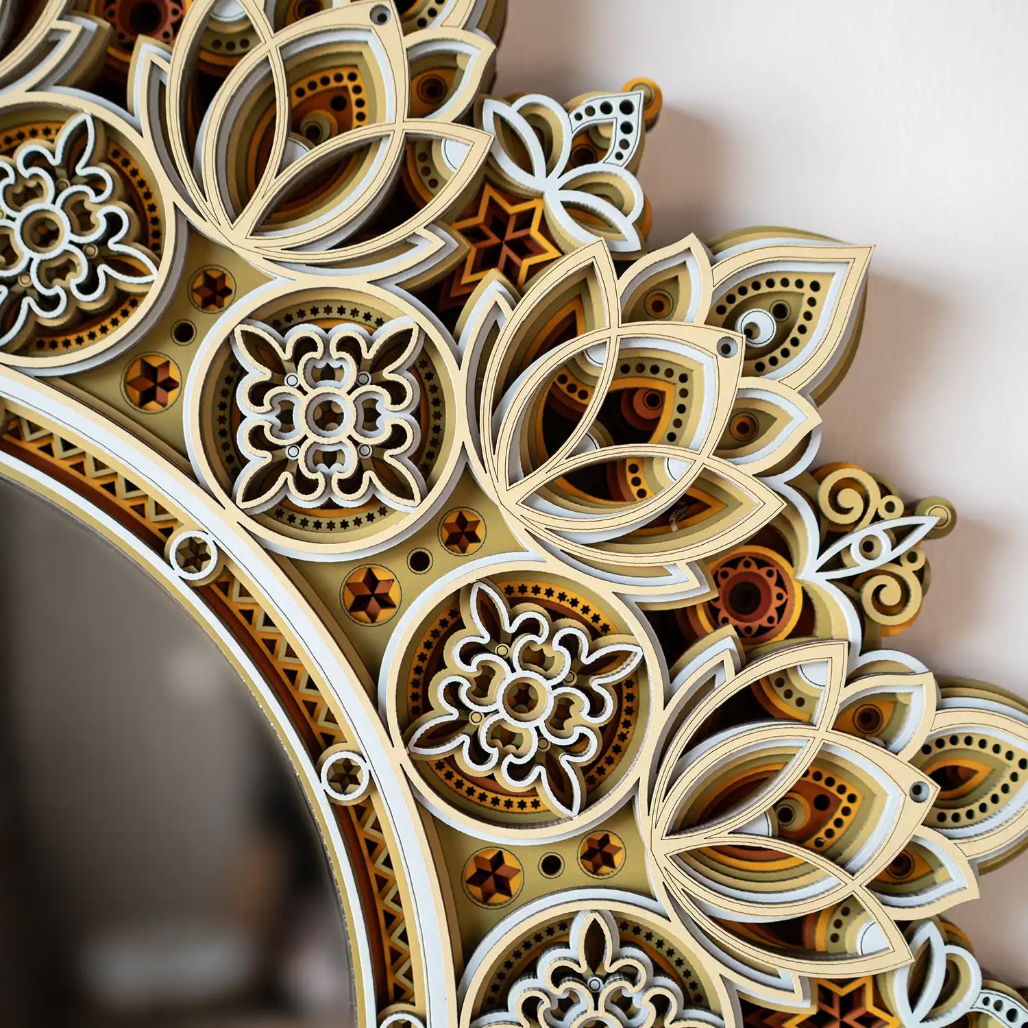 Decorative Wall Mirror detail