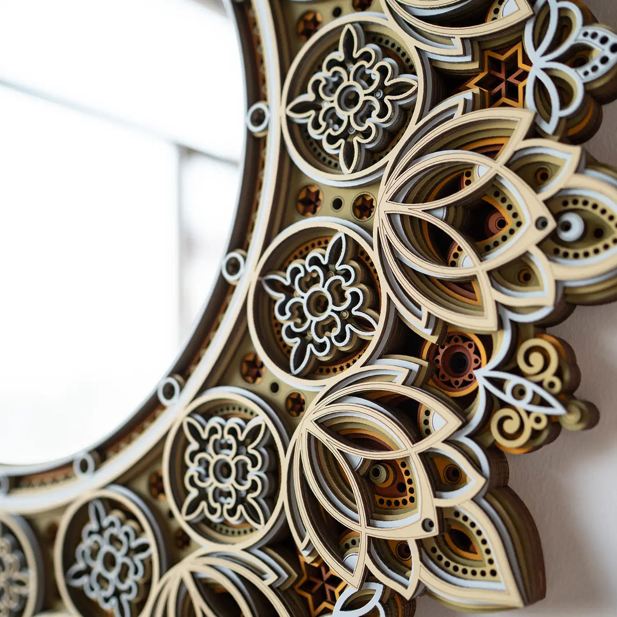 Decorative Wall Mirror detail