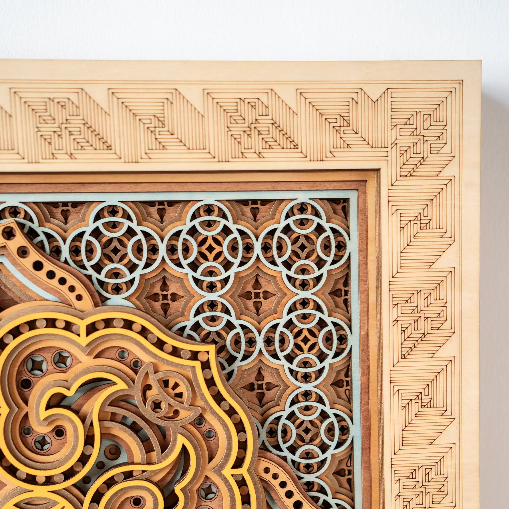 Eightfold Fortune Mandala detail