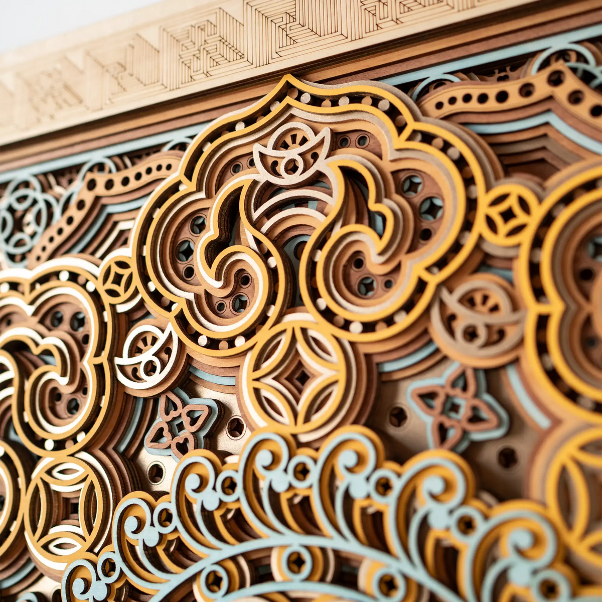 Eightfold Fortune Mandala detail