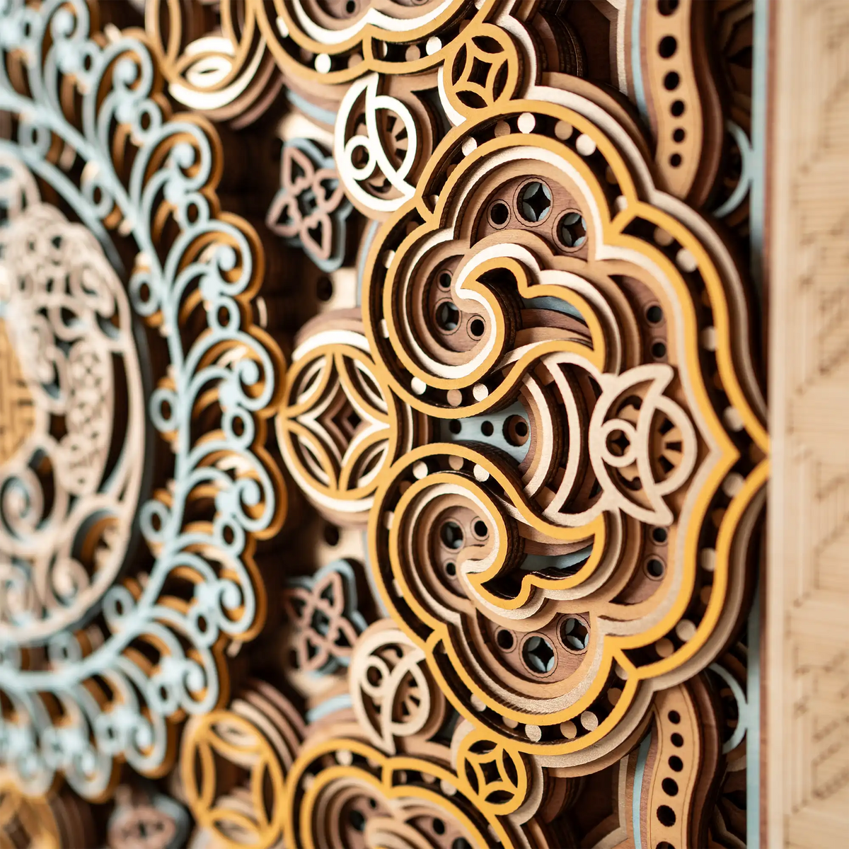 Eightfold Fortune Mandala detail