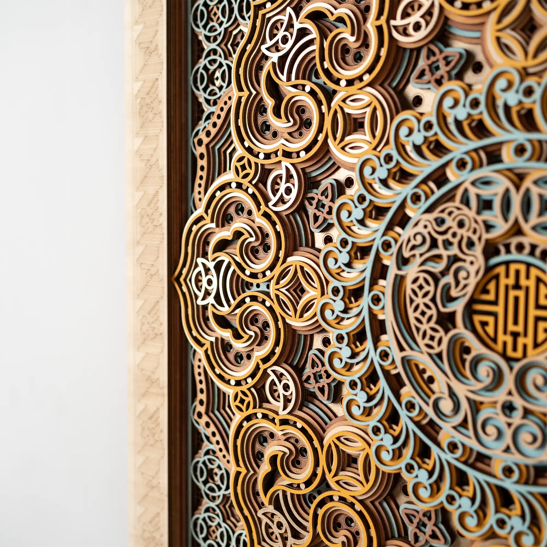 Eightfold Fortune Mandala detail