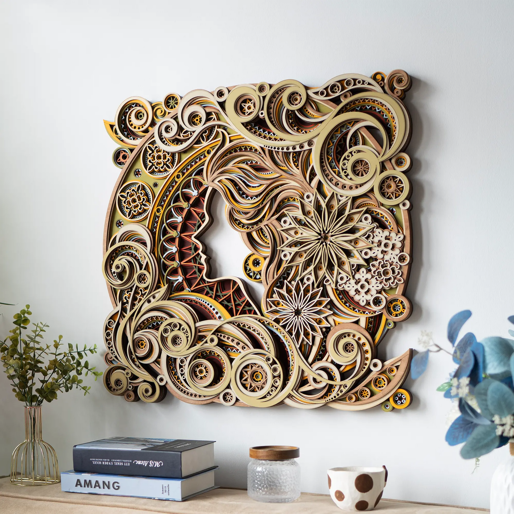 Flower Girl Side Elevation View