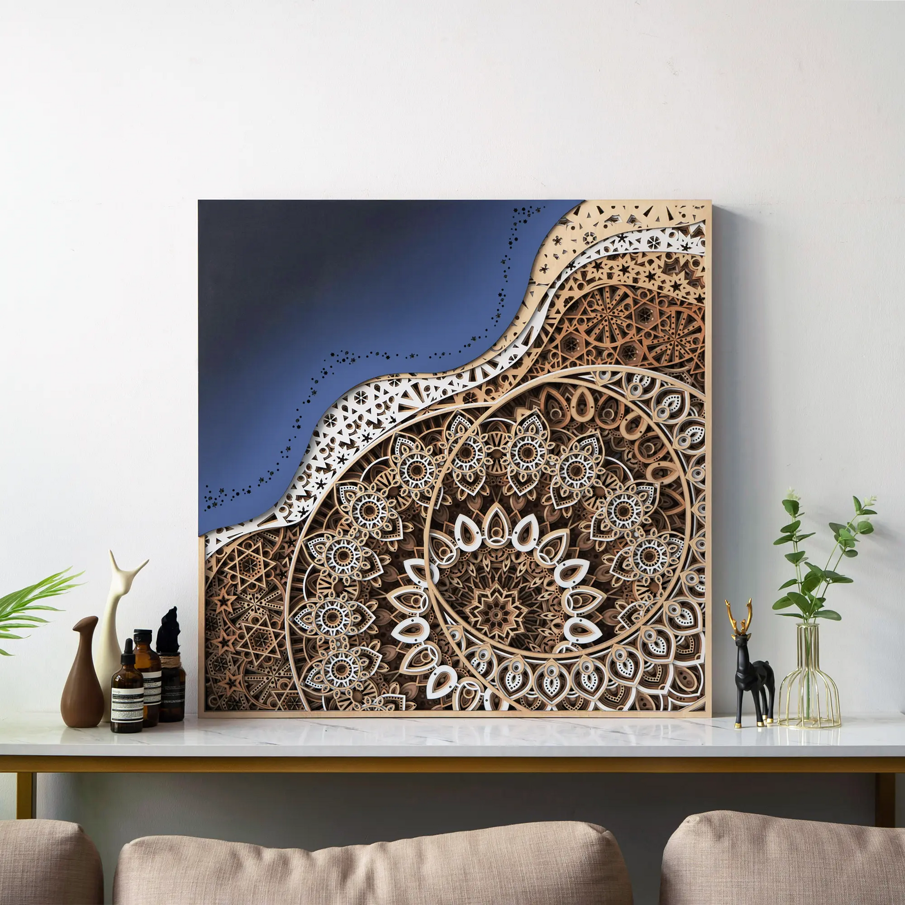 Galaxy elevation view