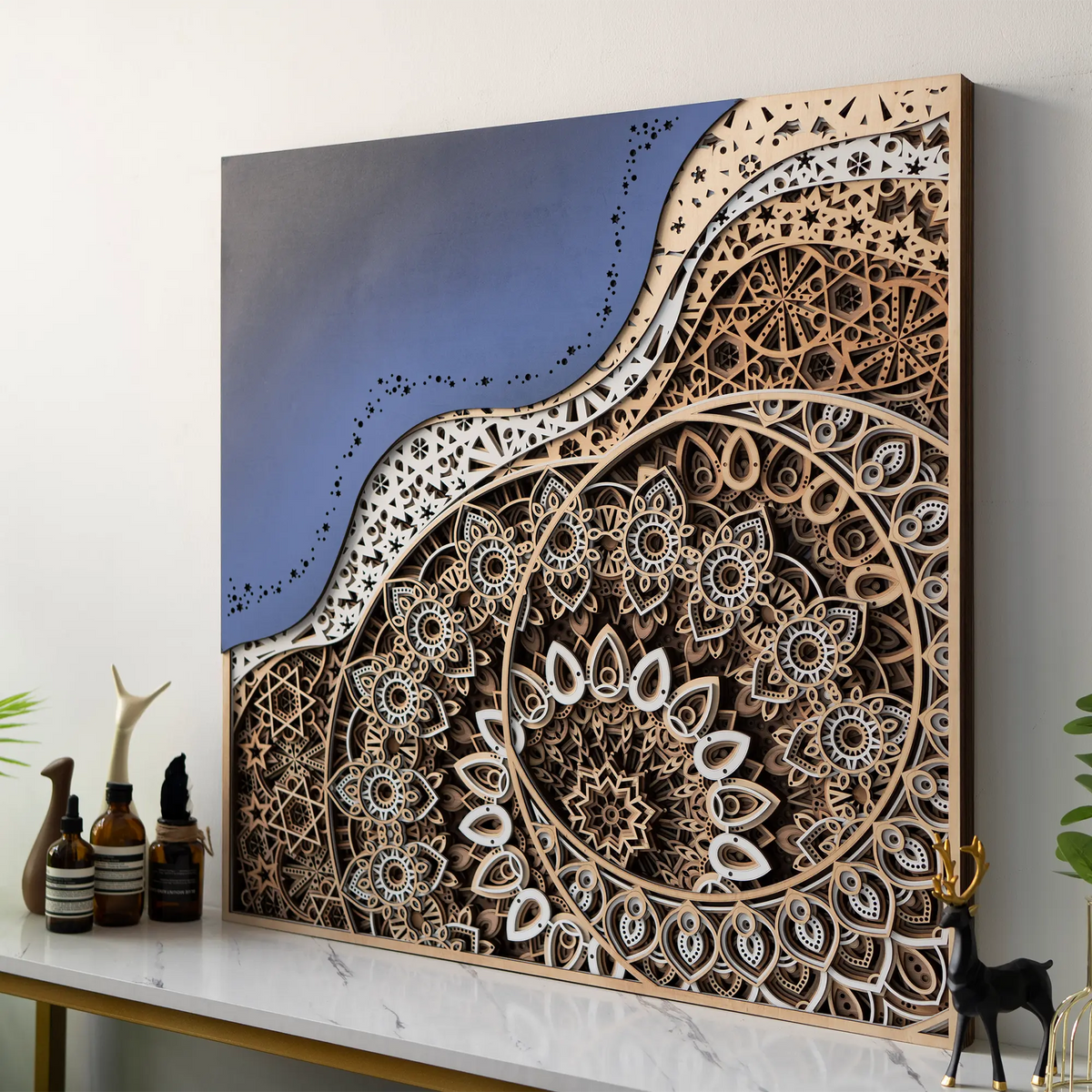 Galaxy elevation view