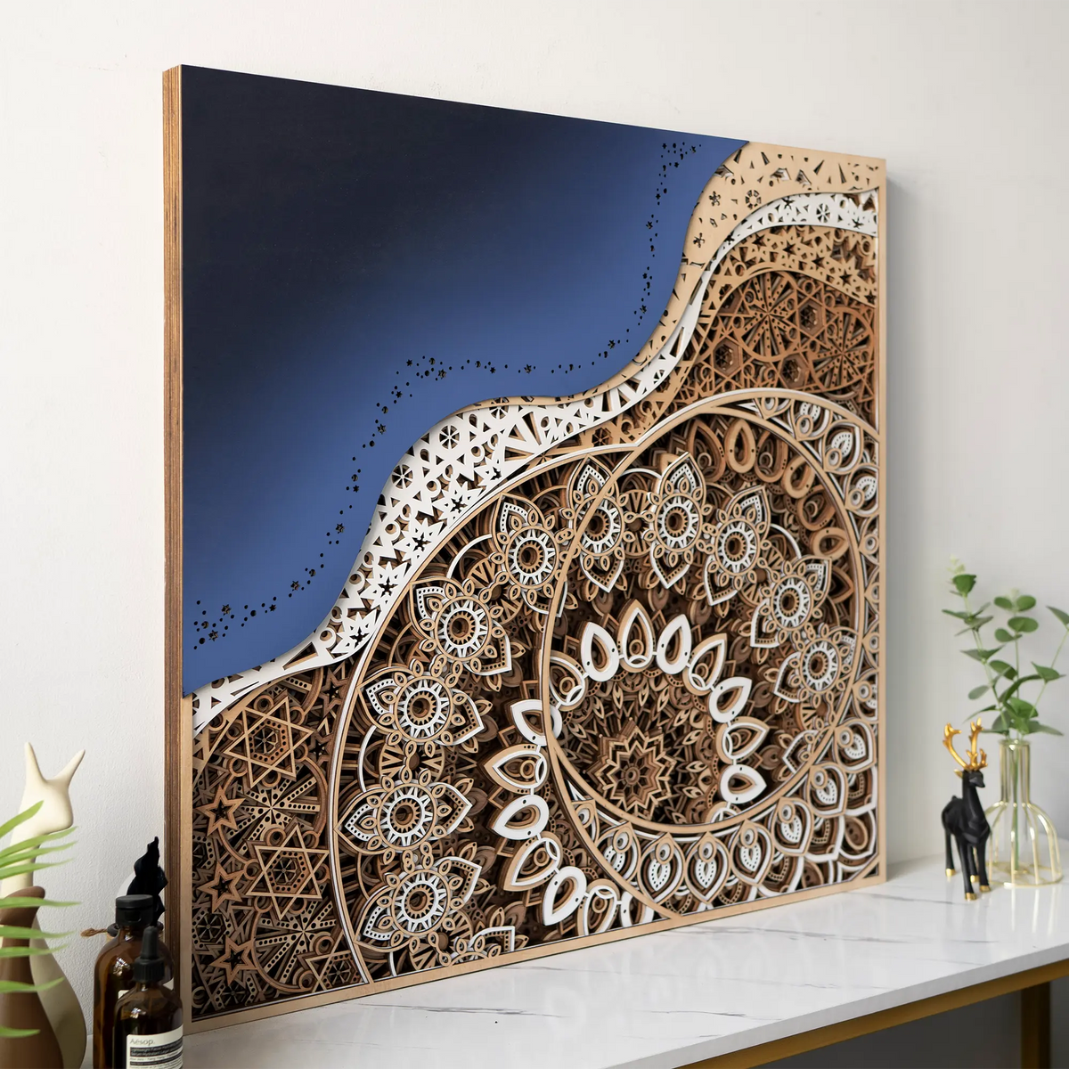 Galaxy elevation view