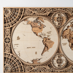 The Grand Navigator Dual-Hemisphere detail