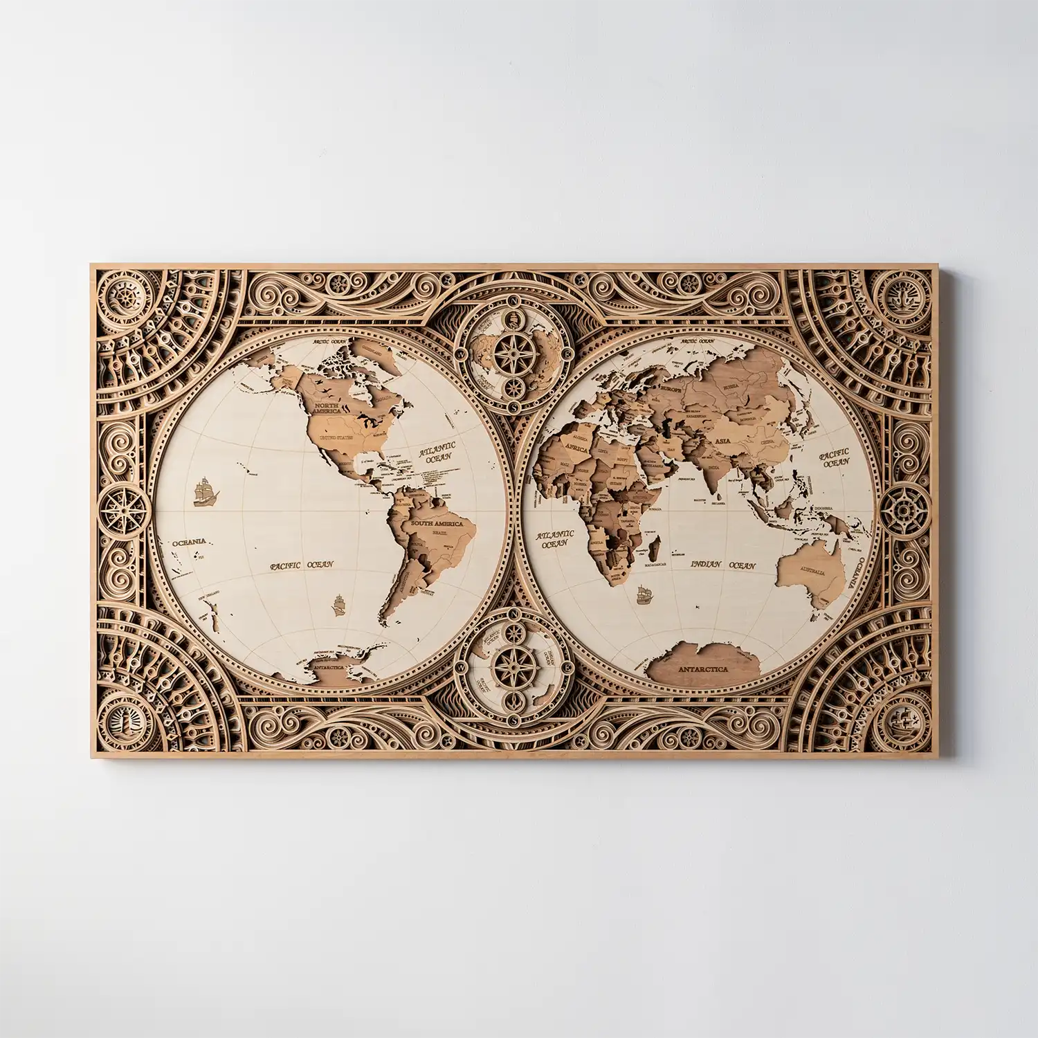 The Grand Navigator Dual-Hemisphere front view