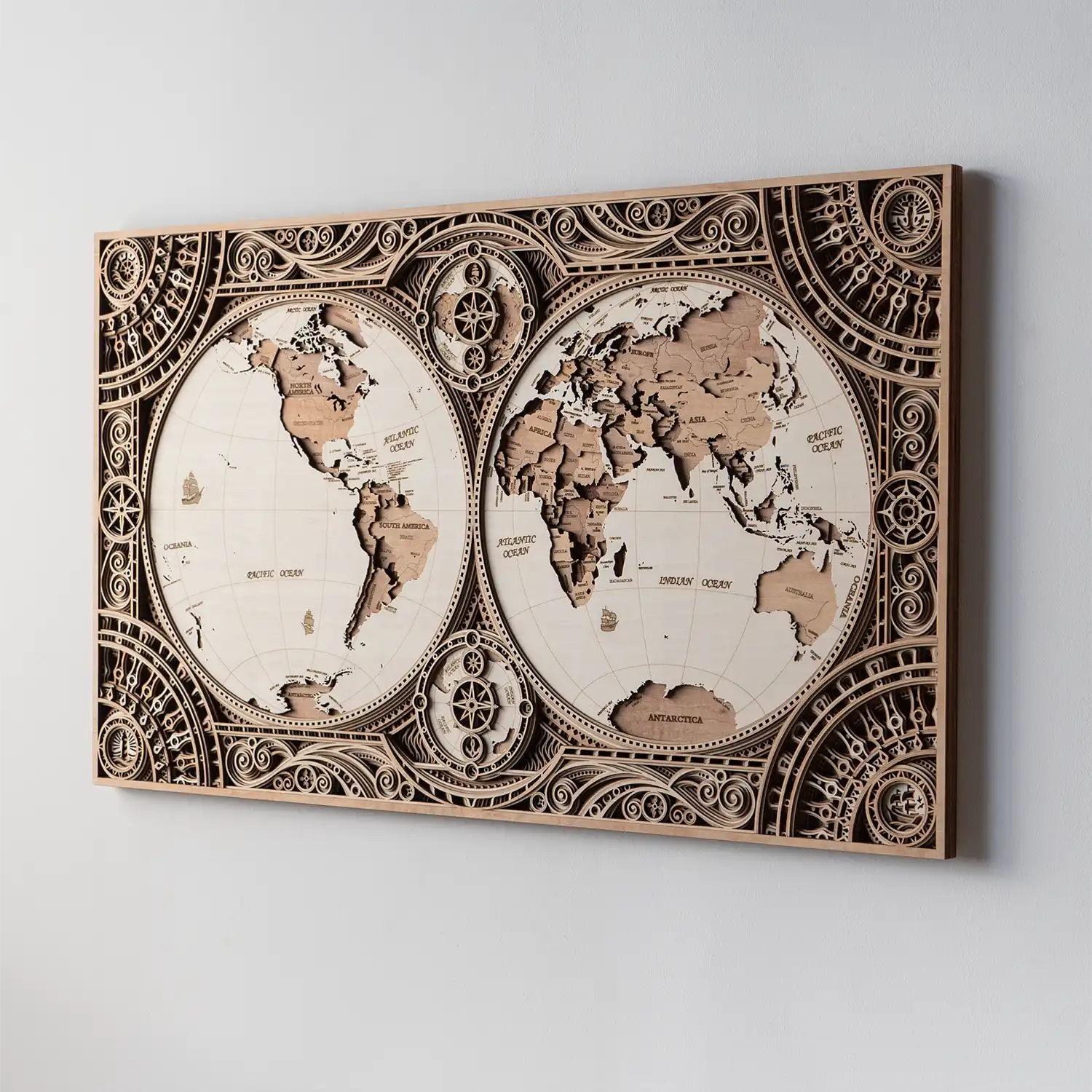 The Grand Navigator Dual-Hemisphere side elevation view