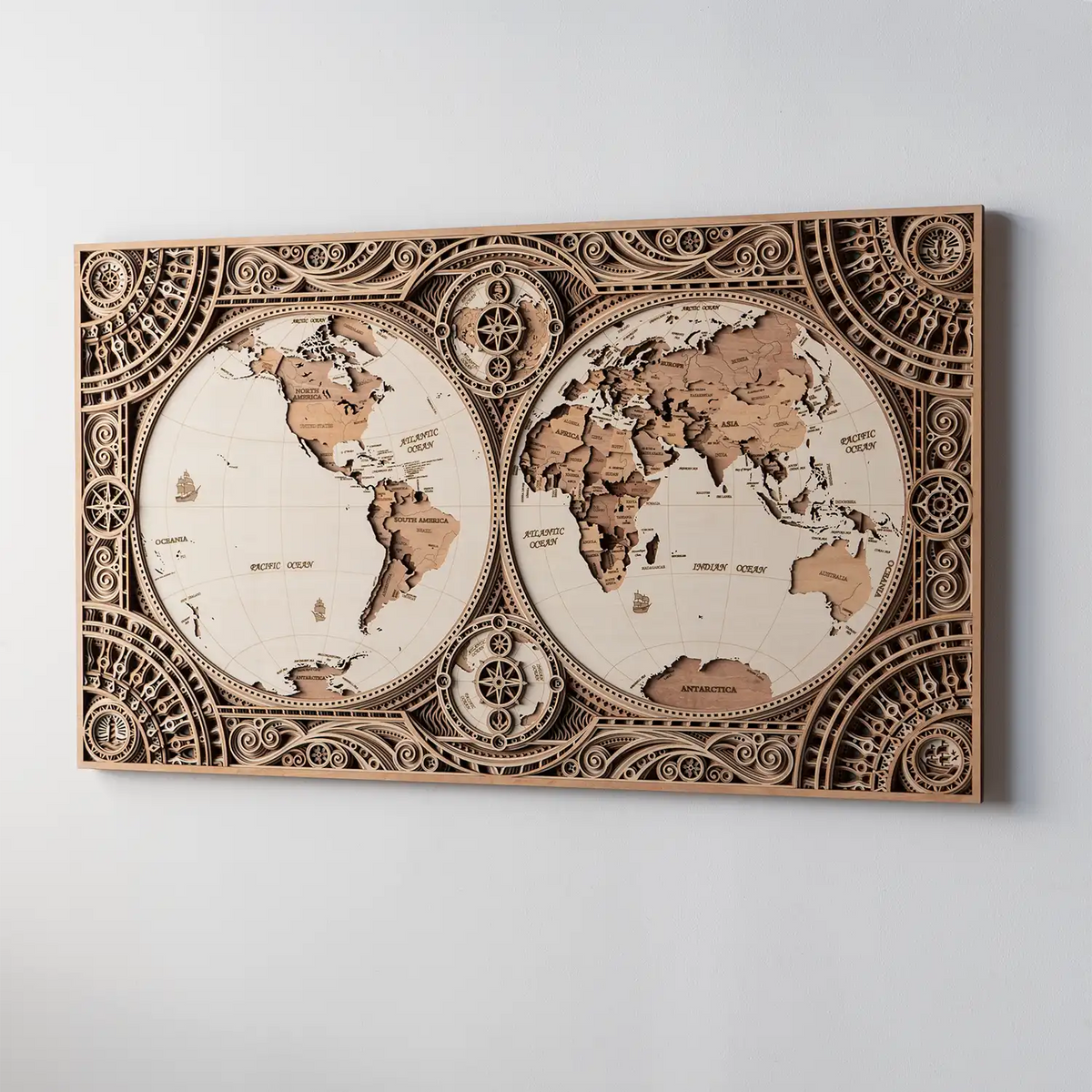 The Grand Navigator Dual-Hemisphere side elevation view