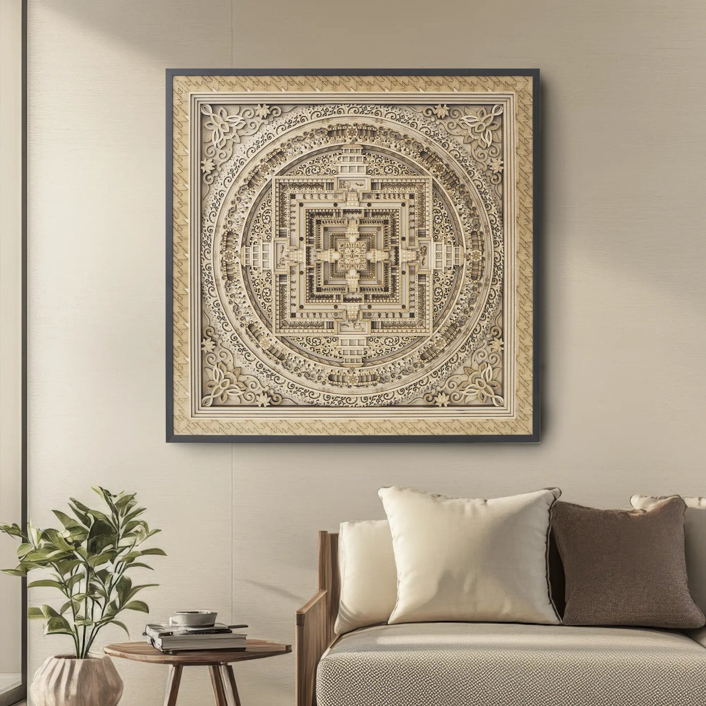 Kalachakra Mandala Livingroom