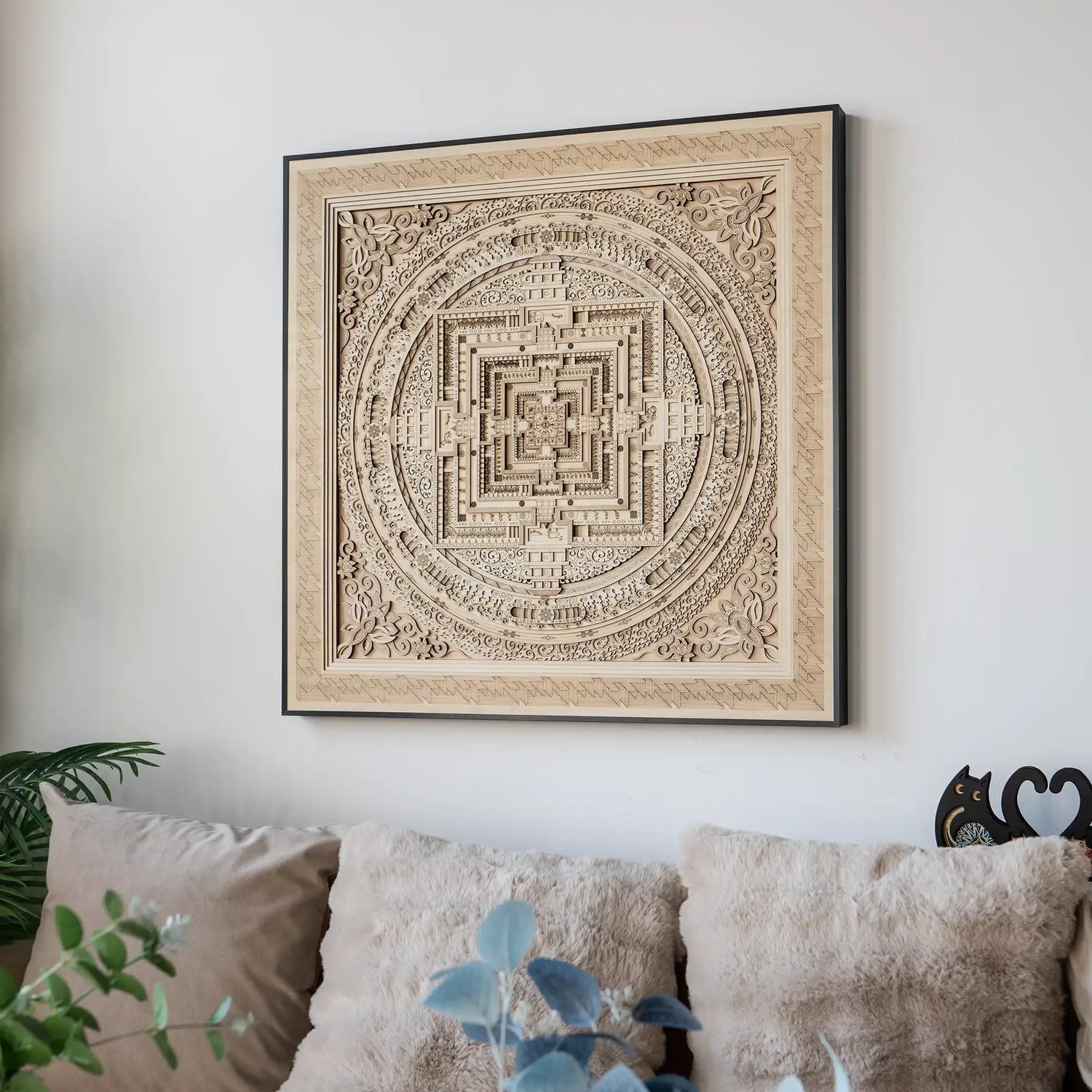 Kalachakra Mandala side elevation view