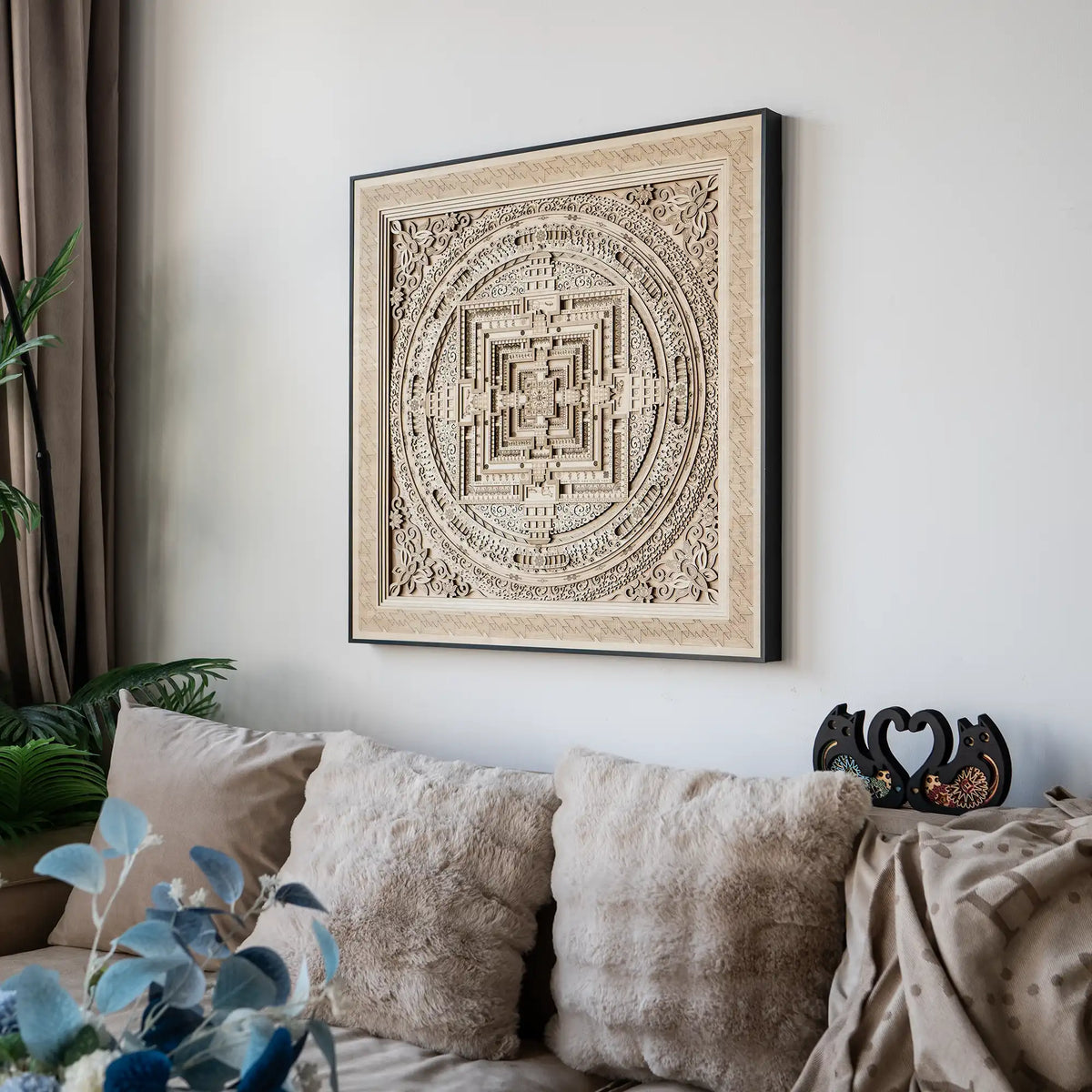 Kalachakra Mandala side elevation view