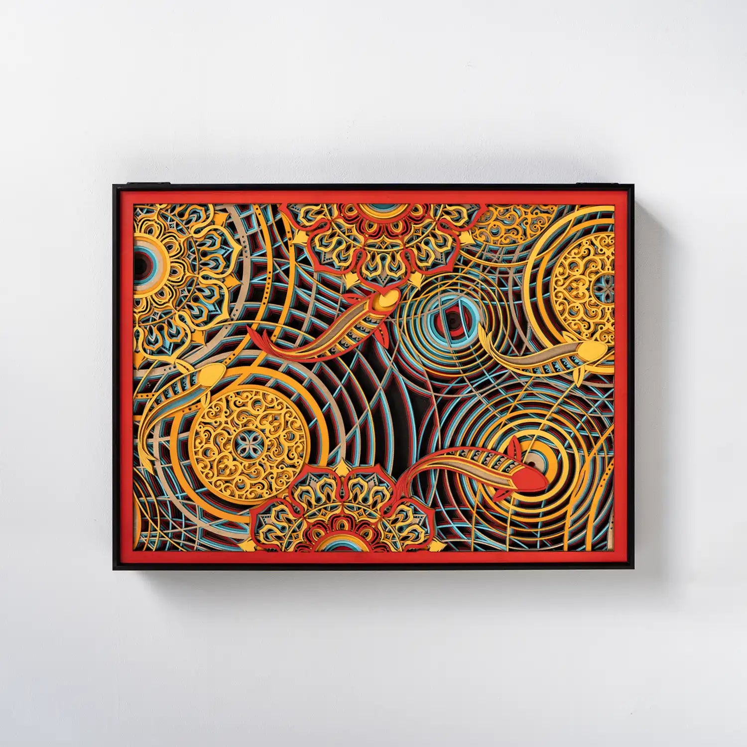 Koi Panel Cover front view