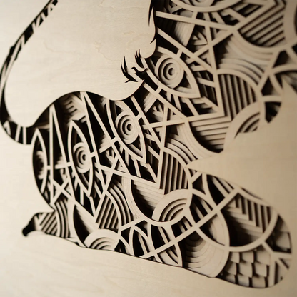 Lion detail