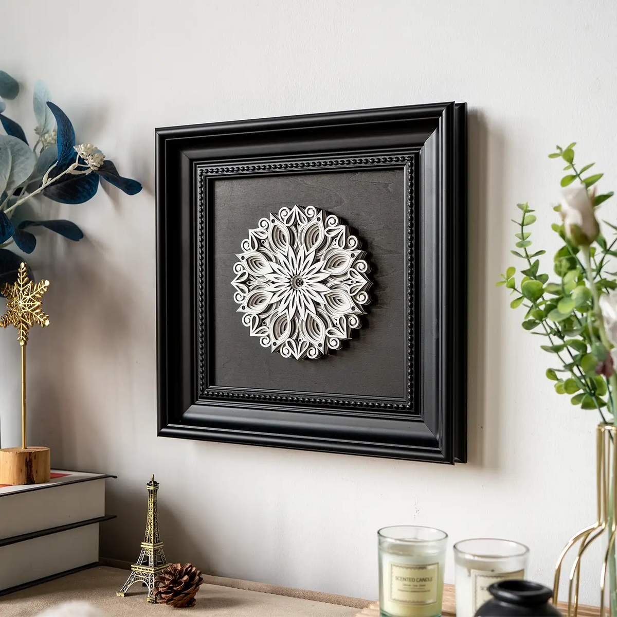 Mandala Art elevation view