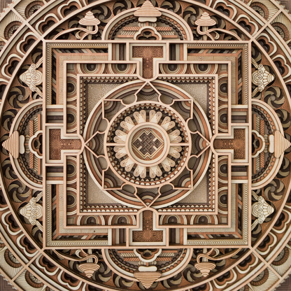 Mandala1 detail